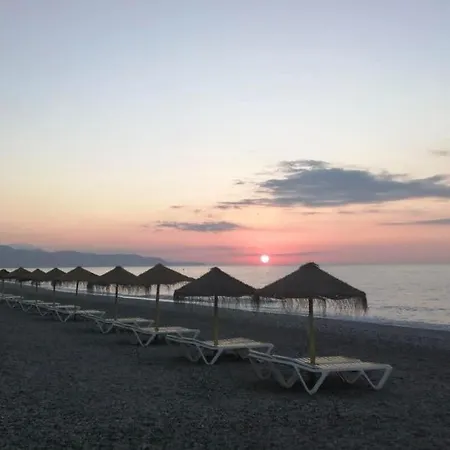 Escapada Familiar En Torrox Costa A 100M De La Playa, Vistas Al Mar Y Parking Gratis Appartement Buitenkant foto